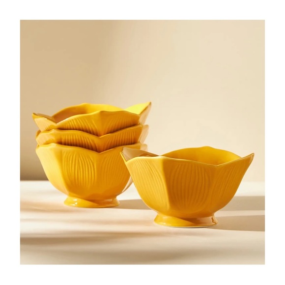 Anthropologie Other - Anthropologie Set of 4 Orle Cereal Bowls